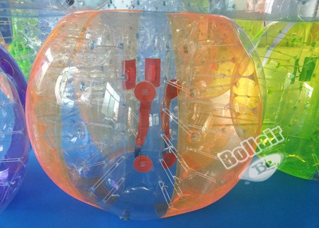 Multifunction Lawn Soccer Inflatable Bubble Football With Pearl Sponge Inside