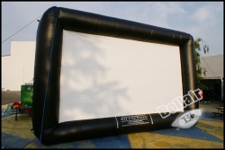 Rear projection movie inflatable screen for sale