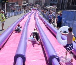 Biggest water slide,slide the city