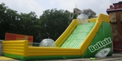 Ramp zorbing